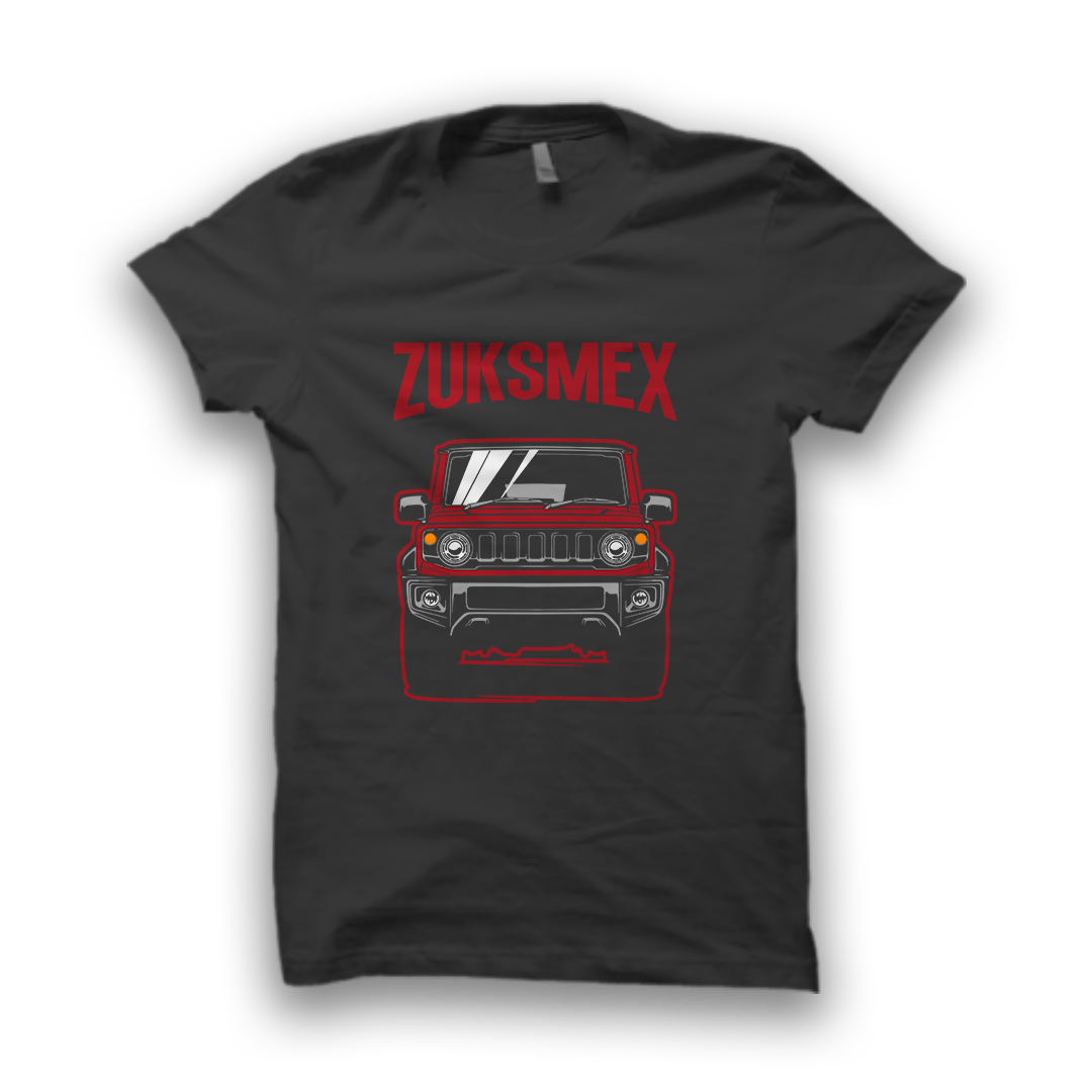 T-Shirt ZukMex  Jimny Cherry Red